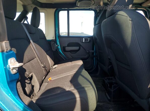 1C4HJXDN1LW155270 2020 JEEP WRANGLER Turquoise Вид задніх сидінь