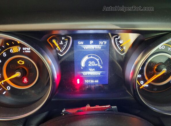 1C4HJXDN1PW643396 2023 JEEP WRANGLER Blue Instrument cluster view