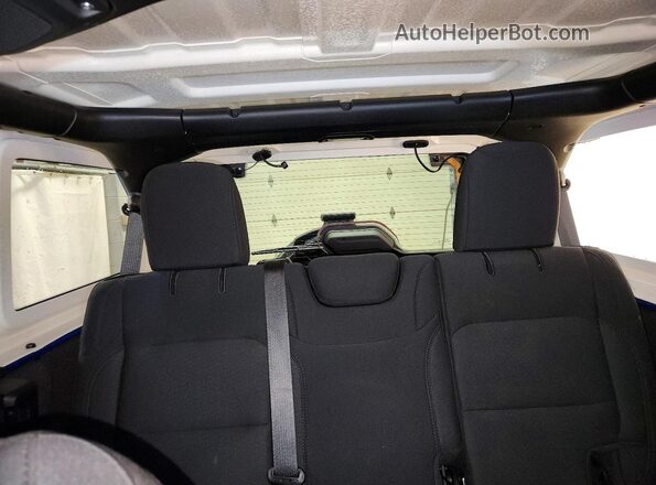 1C4HJXDN1PW643396 2023 JEEP WRANGLER Blue Rear seats view