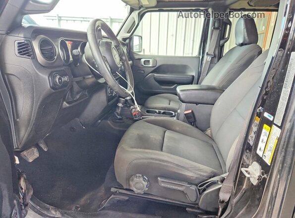 1C4HJXDN2KW604535 2019 JEEP WRANGLER Black წინა პანელის ხედი