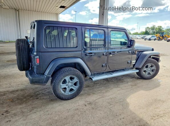 1C4HJXDN2KW604535 2019 JEEP WRANGLER Black წინა მარჯვენა