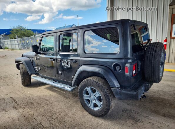 1C4HJXDN2KW604535 2019 JEEP WRANGLER Black უკანა მარჯვენა
