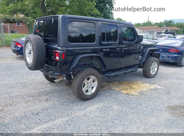 1C4HJXDN2KW691174 2019 JEEP WRANGLER UNLIMITED Black Հետևի աջ