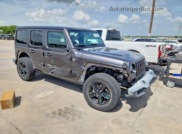 1C4HJXDN2LW154273 2020 JEEP WRANGLER Серый Передняя правая четверть
