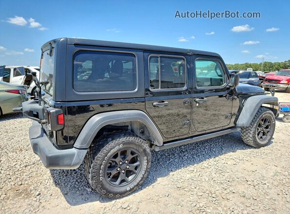 1C4HJXDN2MW552598 2021 JEEP WRANGLER Black Trasero derecho