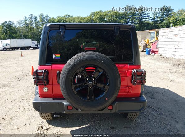 1C4HJXDN2MW740005 2021 JEEP WRANGLER UNLIMITED Красный 