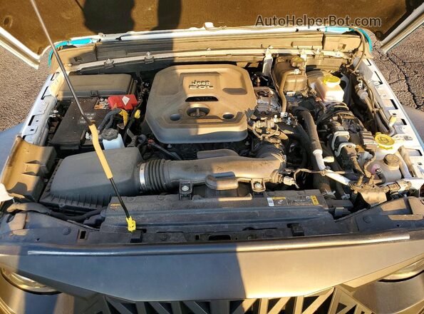1C4HJXDN2PW505687 2023 JEEP WRANGLER Бирюзовый Вид подкапотного пространства