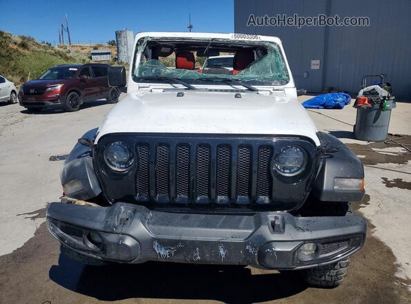 1C4HJXDN2PW523090 2023 JEEP WRANGLER Белый Вид спереди
