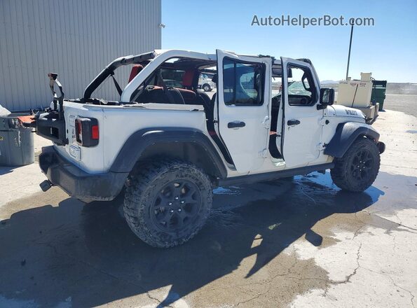 1C4HJXDN2PW523090 2023 JEEP WRANGLER Белый Задняя правая четверть