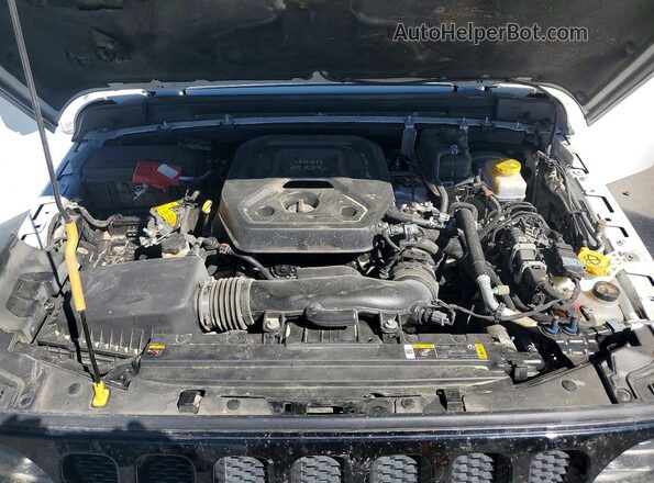 1C4HJXDN2PW523090 2023 JEEP WRANGLER Белый Вид задней части салона