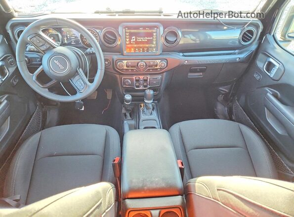1C4HJXDN2PW602078 2023 JEEP WRANGLER Black წინა პანელის ხედი
