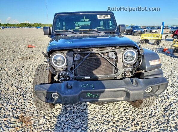1C4HJXDN2PW602078 2023 JEEP WRANGLER Black წინა ხედი