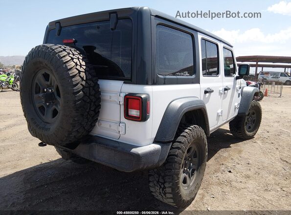 1C4HJXDN3JW222562 2018 JEEP WRANGLER UNLIMITED White Trasero derecho