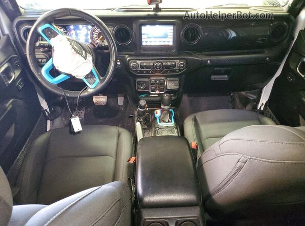 1C4HJXDN3MW770615 2021 JEEP WRANGLER White Вид панелі приладів