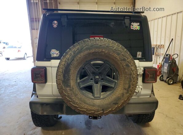 1C4HJXDN3MW770615 2021 JEEP WRANGLER White Вид ззаду