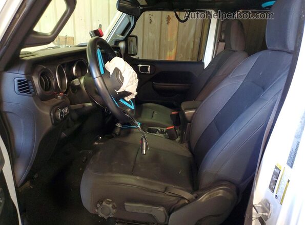 1C4HJXDN3MW770615 2021 JEEP WRANGLER White Вид салону спереду