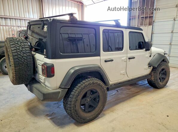 1C4HJXDN3MW770615 2021 JEEP WRANGLER White Задня права чверть