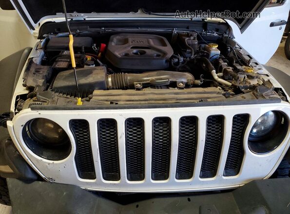 1C4HJXDN3MW770615 2021 JEEP WRANGLER White Вид підкапотного простору