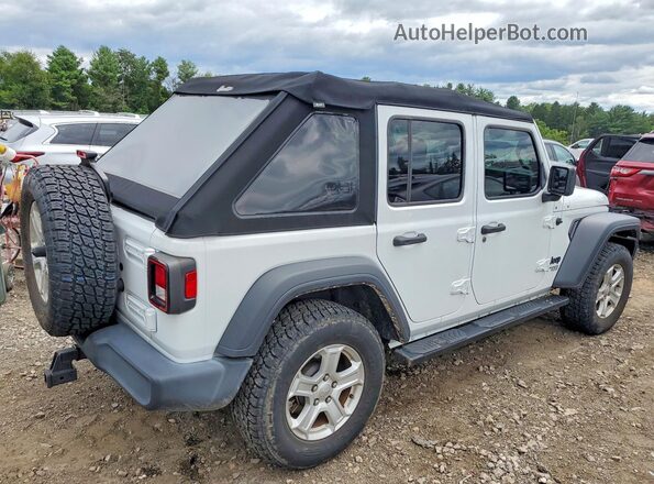 1C4HJXDN3MW817626 2021 JEEP WRANGLER White Rear right