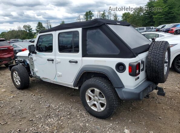 1C4HJXDN3MW817626 2021 JEEP WRANGLER White Rear left