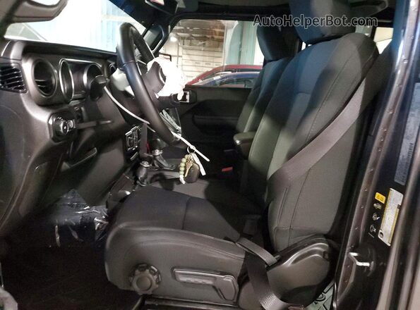 1C4HJXDN3NW128235 2022 JEEP WRANGLER Black წინა სალონის ხედი