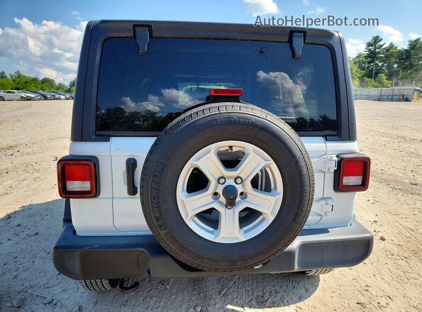 1C4HJXDN4LW347587 2020 JEEP WRANGLER Белый Вид сзади