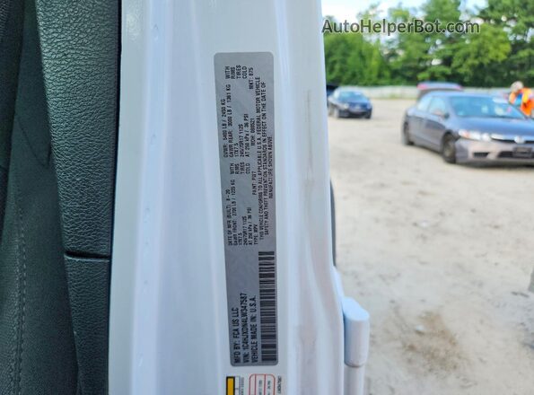 1C4HJXDN4LW347587 2020 JEEP WRANGLER Белый Вид наклейки с VIN-кодом