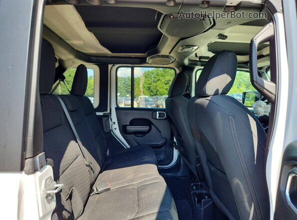 1C4HJXDN4LW347587 2020 JEEP WRANGLER Белый Вид задней части салона