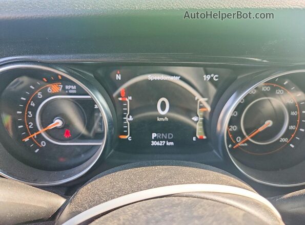 1C4HJXDN4MW832720 2021 JEEP WRANGLER Green Սարքավորումների վահանակի տեսք