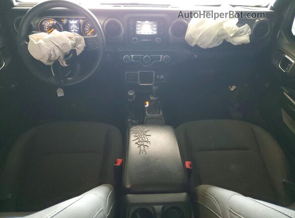 1C4HJXDN5JW189404 2018 JEEP WRANGLER Gray Vista del salpicadero