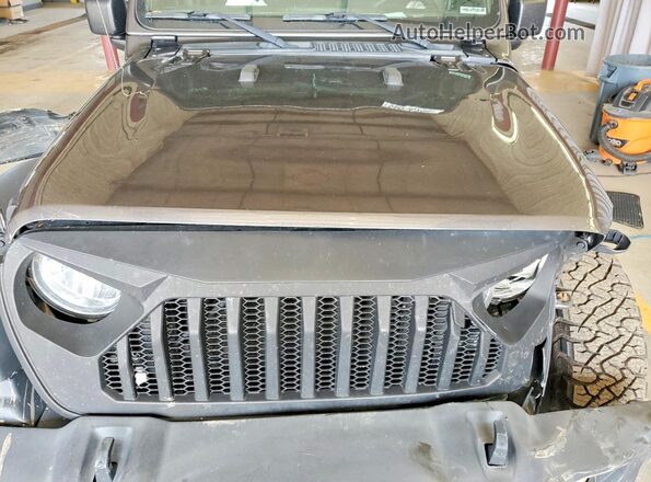 1C4HJXDN5JW189404 2018 JEEP WRANGLER Gray Vista del compartimento del motor