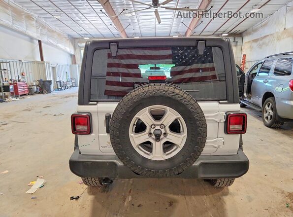1C4HJXDN5KW689368 2019 JEEP WRANGLER Белый Вид сзади
