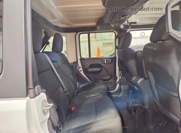 1C4HJXDN5KW689368 2019 JEEP WRANGLER Белый Вид задней части салона