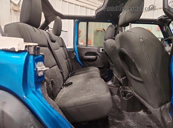 1C4HJXDN6LW223398 2020 JEEP WRANGLER Blue Vista de los asientos traseros