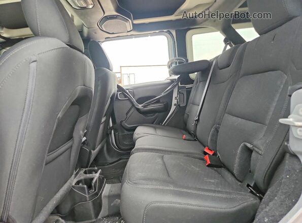 1C4HJXDN6MW503453 2021 JEEP WRANGLER Серебряный Вид задних сидений