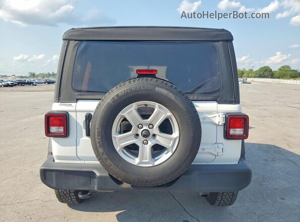 1C4HJXDN6NW127936 2022 JEEP WRANGLER White Вид ззаду