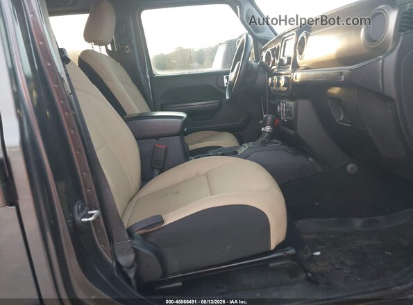 1C4HJXDN7JW200354 2018 JEEP WRANGLER UNLIMITED Gray Vista interior delantera