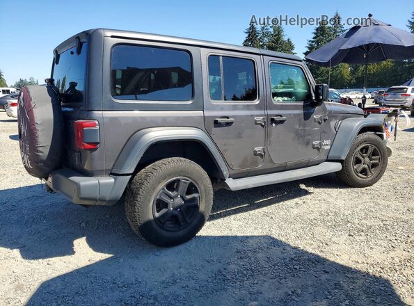 1C4HJXDN7KW549371 2019 JEEP WRANGLER Gray უკანა მარჯვენა