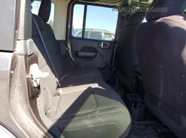 1C4HJXDN7KW549371 2019 JEEP WRANGLER Gray უკანა სავარძლების ხედი