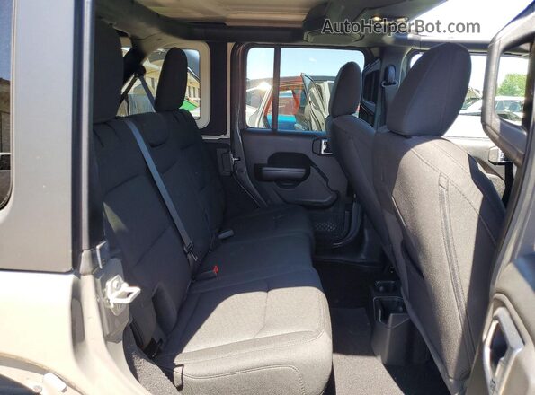 1C4HJXDN7LW235284 2020 JEEP WRANGLER Gray Հետևի նստատեղերի տեսք
