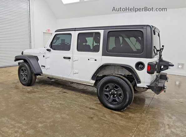 1C4HJXDN7PW543965 2023 JEEP WRANGLER White Հետևի ձախ