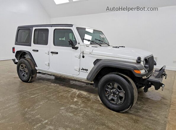 1C4HJXDN7PW543965 2023 JEEP WRANGLER White Առջևի աջ