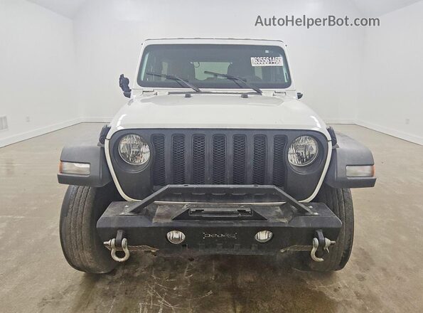 1C4HJXDN7PW543965 2023 JEEP WRANGLER White Դիմացի տեսք