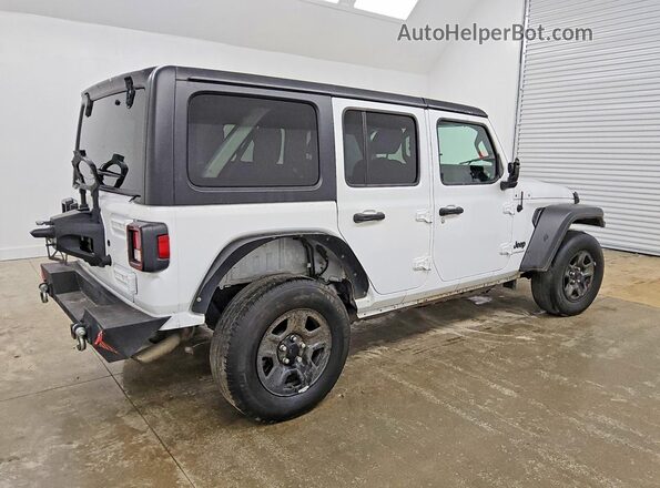 1C4HJXDN7PW543965 2023 JEEP WRANGLER White Հետևի աջ