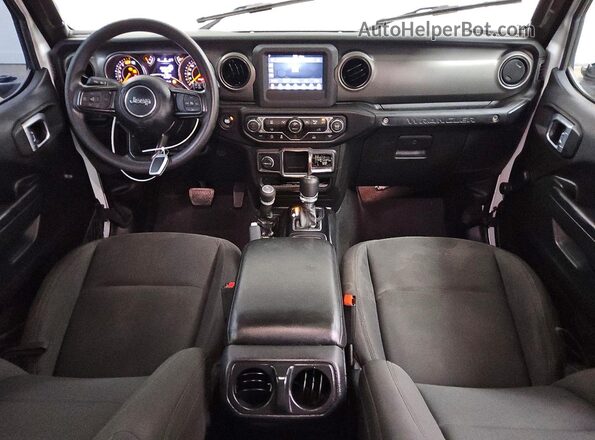 1C4HJXDN7PW543965 2023 JEEP WRANGLER White Առջևի վահանակի տեսք