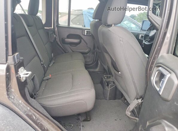 1C4HJXDN8LW143147 2020 JEEP WRANGLER Gray Вид задньої частини салону