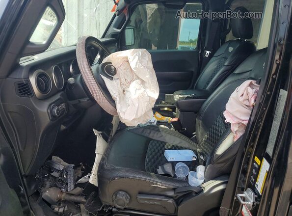1C4HJXDN8LW192042 2020 JEEP WRANGLER Черный Вид салона спереди
