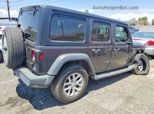 1C4HJXDN8PW687072 2023 JEEP WRANGLER Gray Rear right