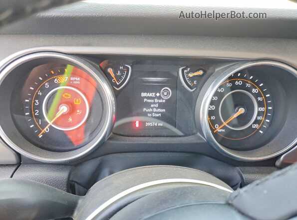 1C4HJXDN8PW687072 2023 JEEP WRANGLER Gray Instrument cluster view