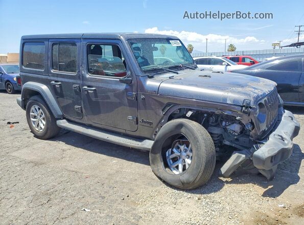 1C4HJXDN8PW687072 2023 JEEP WRANGLER Gray Front right